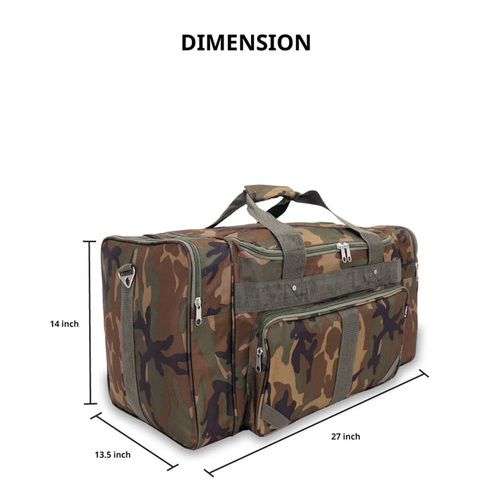 Camo Duffel Bag