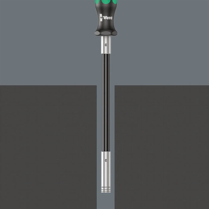 Wera Bitholding Screwdriver Extra Slim With Flexible Shaft - Length 6-7/8"