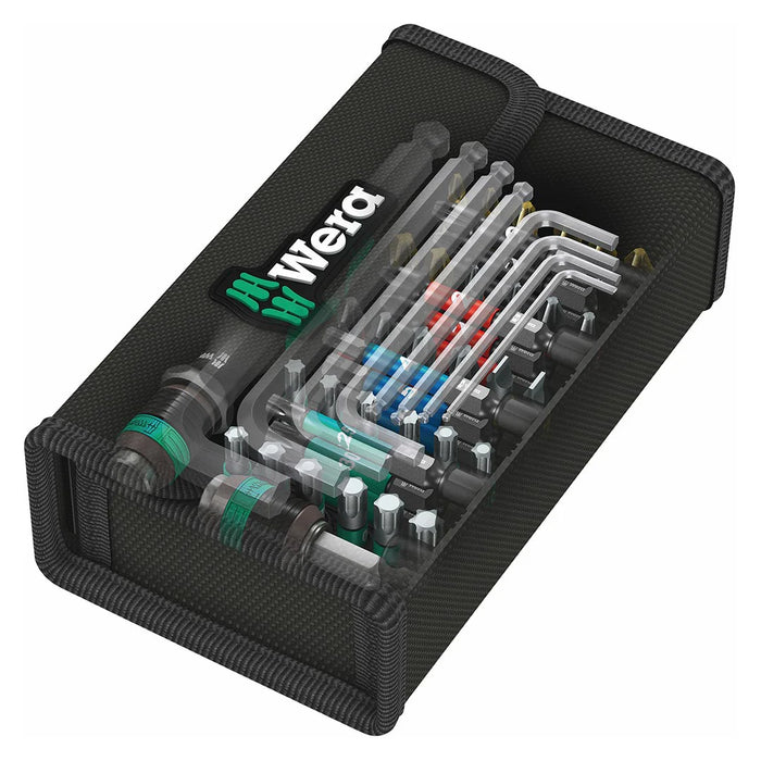 Wera "kraftform Kompact 100" Heavy Duty Bit Set With Driver (52-piece Set)