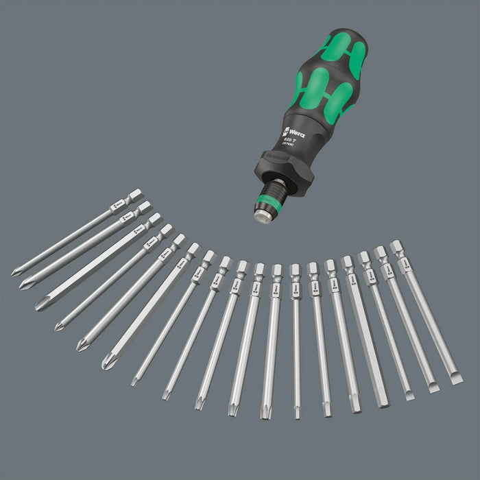 Wera Kompakt Turbo Bit Driver Set - 19 Piece Set