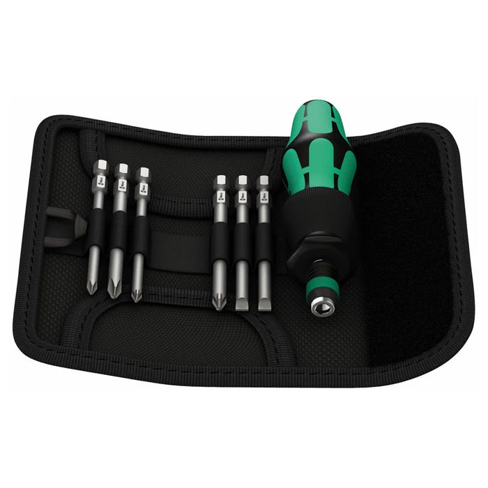 Wera Multi-bit Set With Handle And Interchangeable Blades (7 Piece Set)