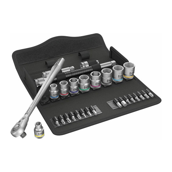 Wera Sae 3/8” Drive Switch Ratchet Set (29-piece Set)