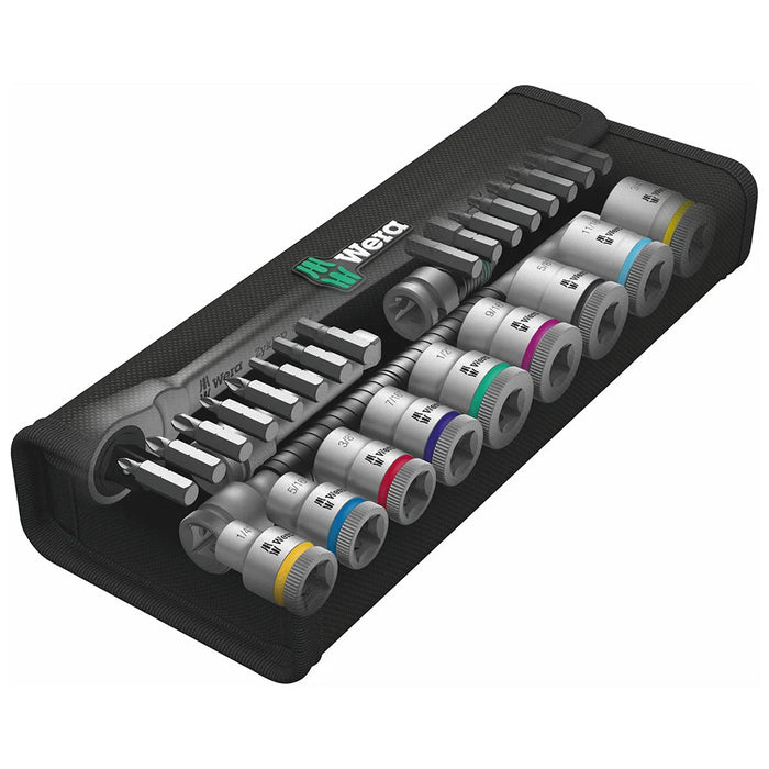 Wera Sae 3/8” Drive Switch Ratchet Set (29-piece Set)