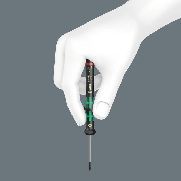 Wera Micro Electronics Precision Phillips Screwdriver – Ph #00 X 40mm