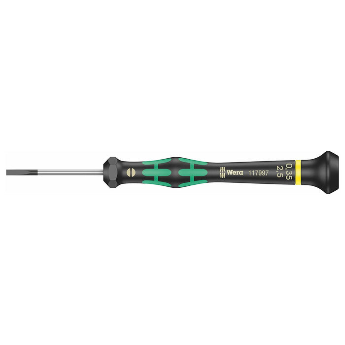 Wera Micro Electronics Precision Slotted Screwdriver - 2.5mm Head