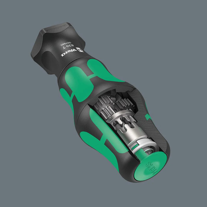 Wera Bit-holding Screwdriver Handle With Rapidaptor Quick-release (1/4" Bits)