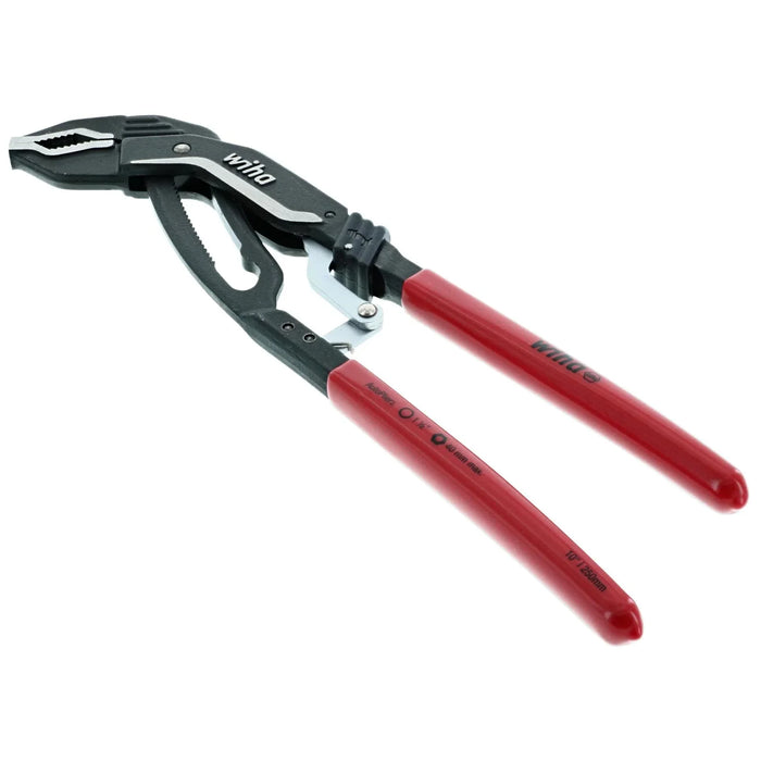 Wiha 10" Classic Auto Grip V-jaw Tongue And Groove Pliers