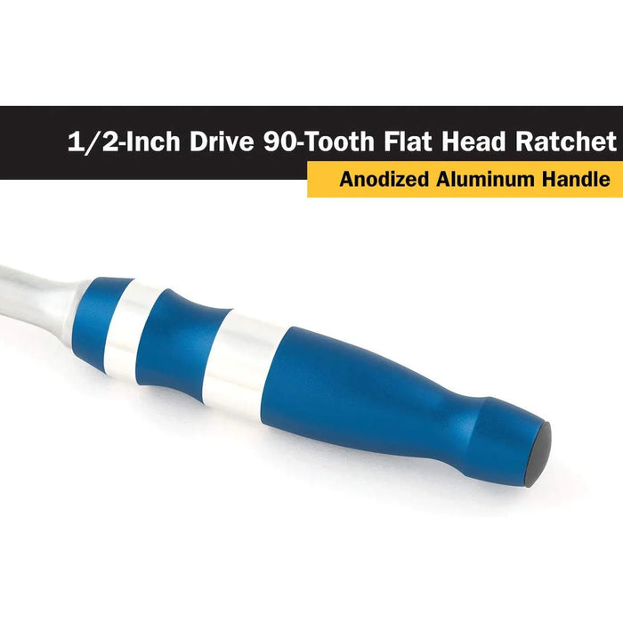 Titan 1/2" Drive X 16" Flat Head Ratchet - 90 Tooth