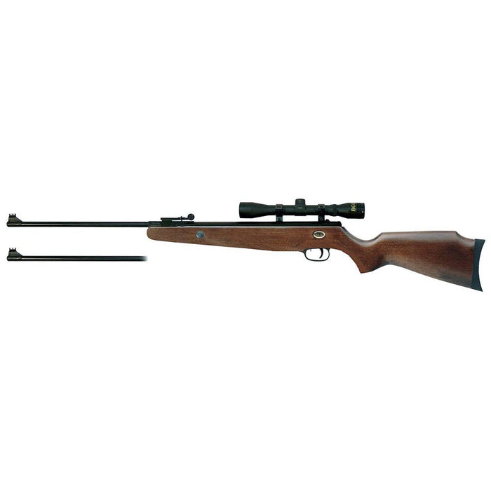 Beeman Grizzly X2 .177/.22 Dual Caliber Gas Piston Powered Pellet Air Rifle With 4x32mm Scope