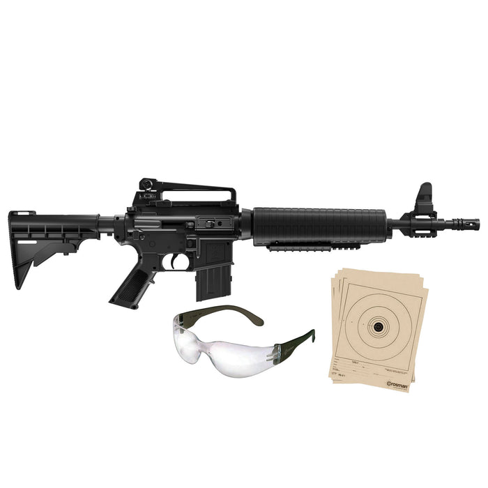 Crosman Tactical Pump .177cal Bb/pellet Air Rifle With Shooting Kit