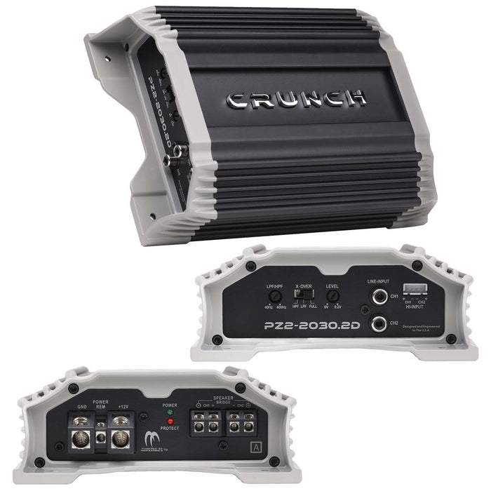 Crunch 2 Channel Amplifier 2000 Watts