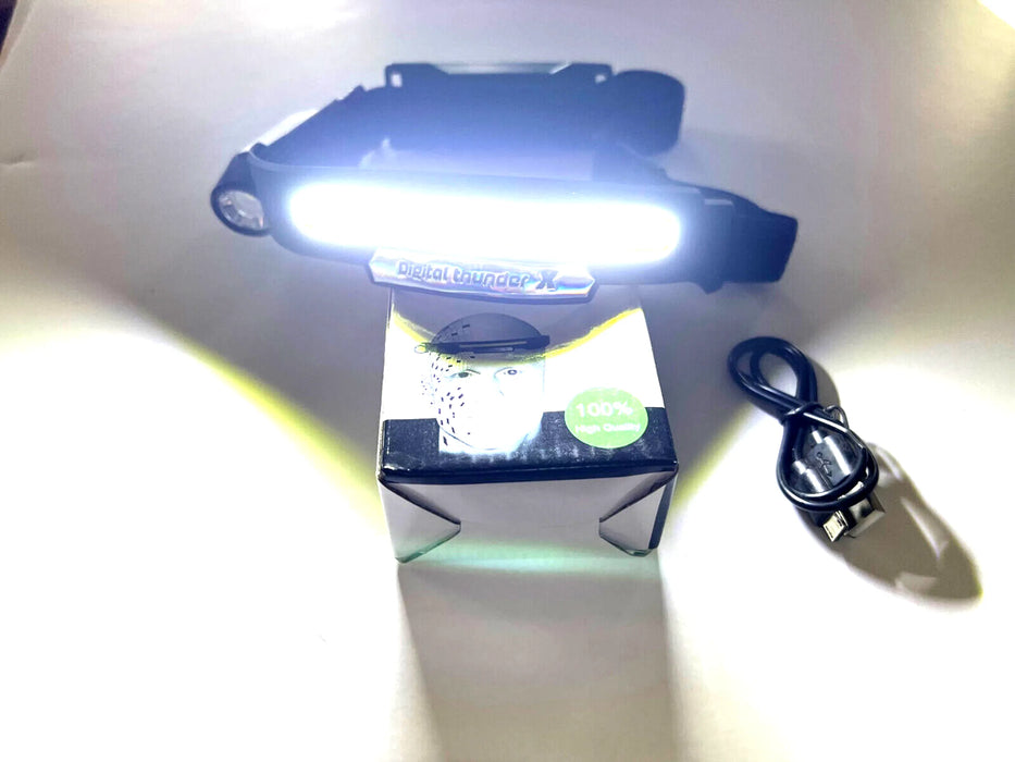 Induction Headlamp LED Super Bright Easy To Use Rechargeable