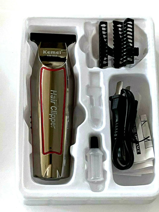 Kemei Professional Rechargeable Hair Barber Clipper Shaving