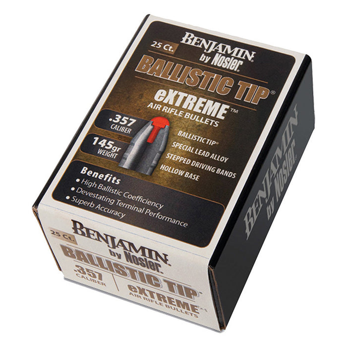 Benjamin .357cal Extreme Hunting Bullets - 145 Grain (25 Count)