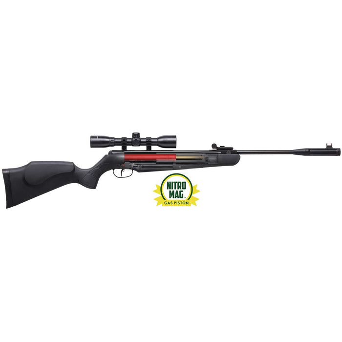 Crosman Remington Express Hunter .22cal Nitro Piston Powered Pellet Air Rifle With 4x32mm Scope (blk