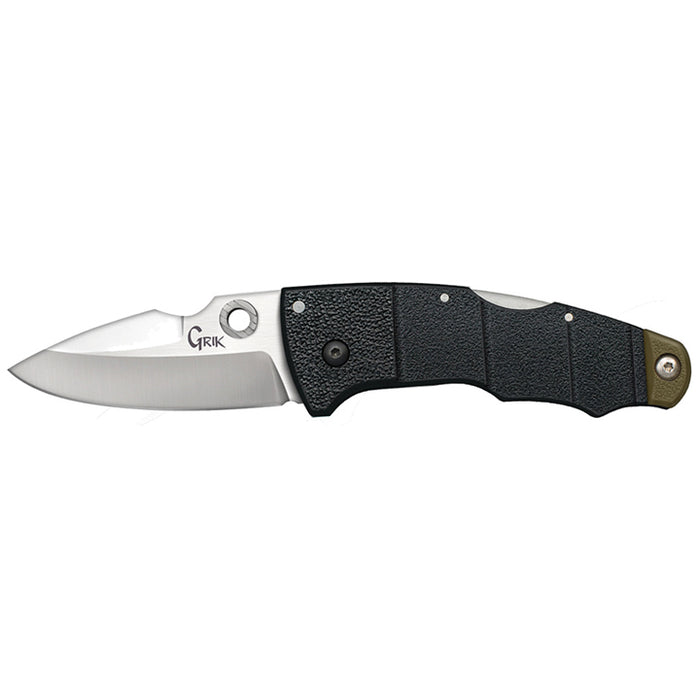 Cold Steel Grik Knife Black/od Green 3" Blade 6-7/8" Overall