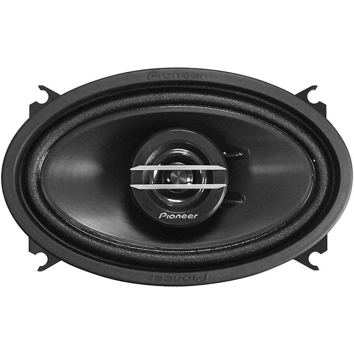 Pioneer 4x6" 2 Way Full Range Speakers 200 Watts - Pair - No Grills