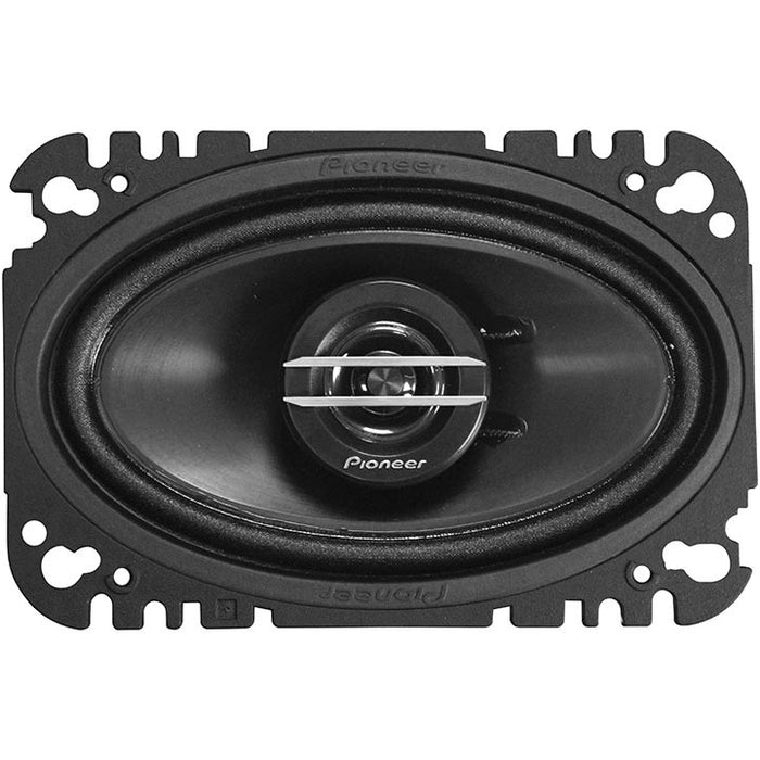 Pioneer 4x6" 2 Way Full Range Speakers 200 Watts - Pair - No Grills