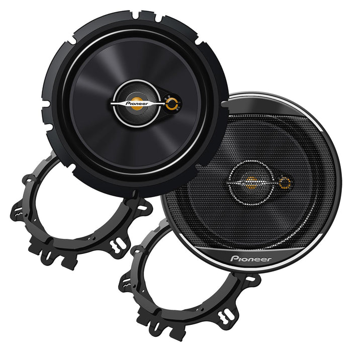 Pioneer 6-1/2″ 3-way Full Range Speakers - 320 Watts Max / 70 Rms (pair)