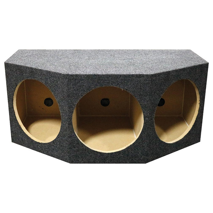 *bass123* Empty Woofer Box Qpower (3) 12"