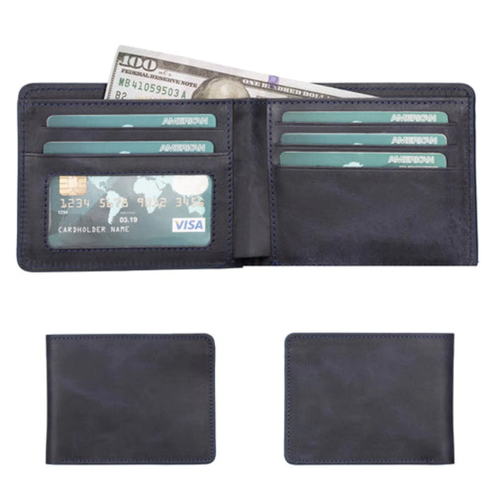 Arvada Handmade Bifold Leather Men Wallet