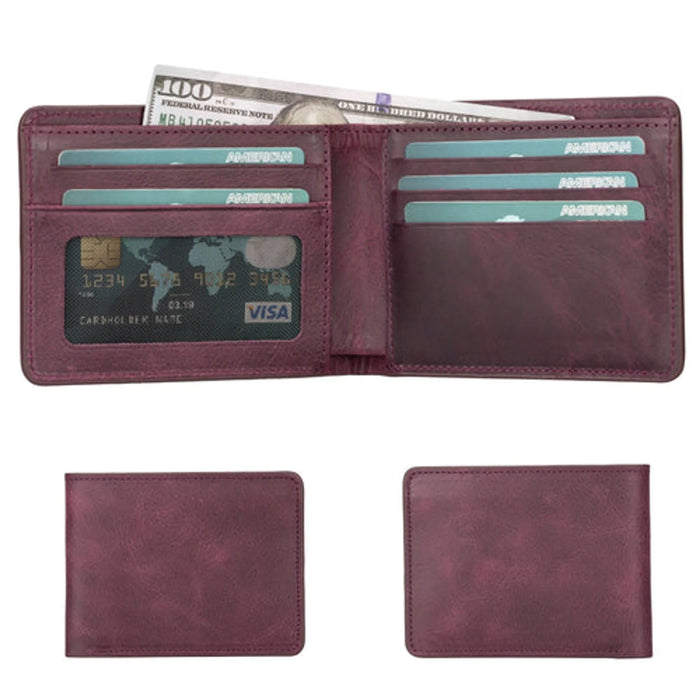 Arvada Handmade Bifold Leather Men Wallet