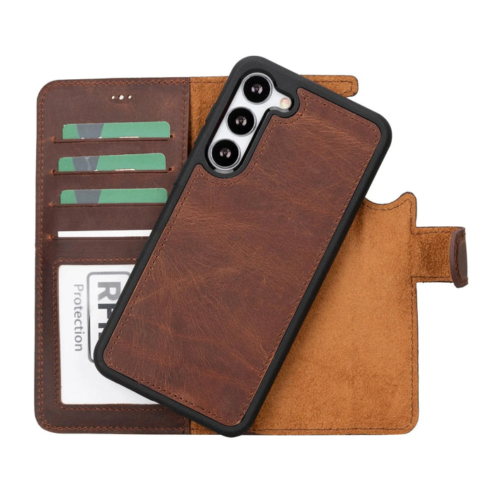 Buffalo Samsung Galaxy S23 Series Detachable Leather Wallet Case