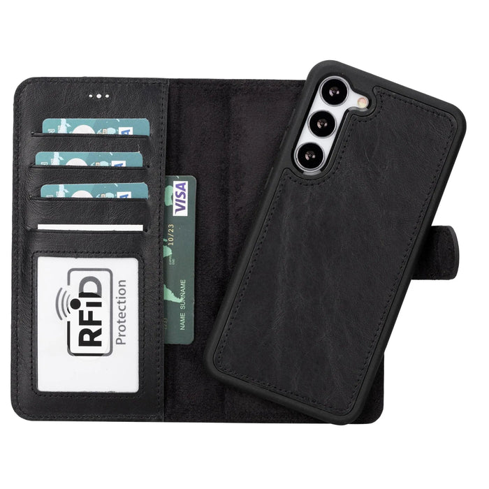 Buffalo Samsung Galaxy S23 Series Detachable Leather Wallet Case