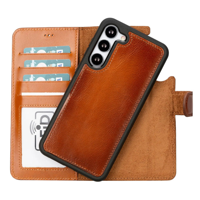 Buffalo Samsung Galaxy S23 Series Detachable Leather Wallet Case