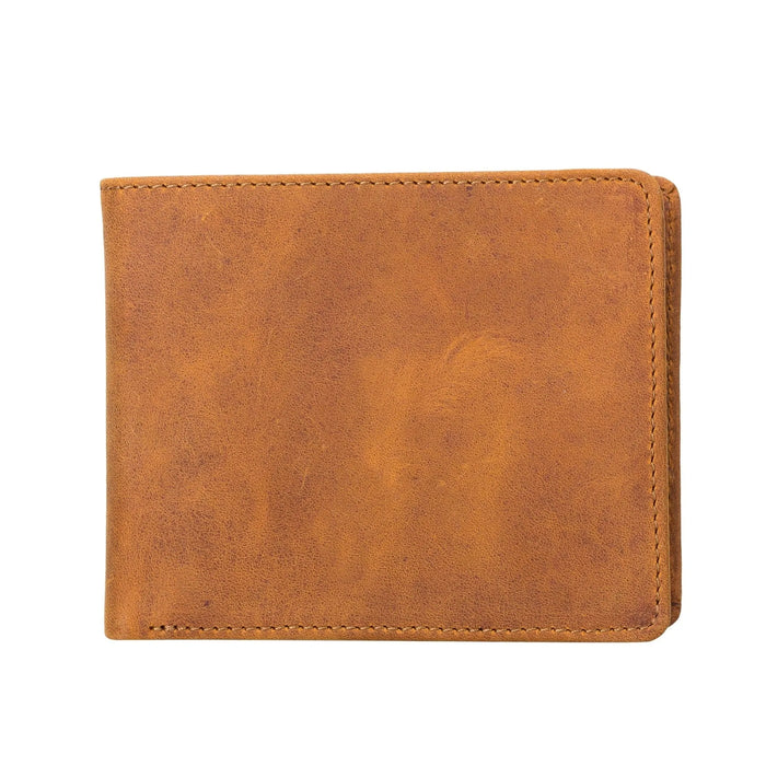 Lusk Slim Bifold Design Handcrafted Men's Genuine Leather Wallet