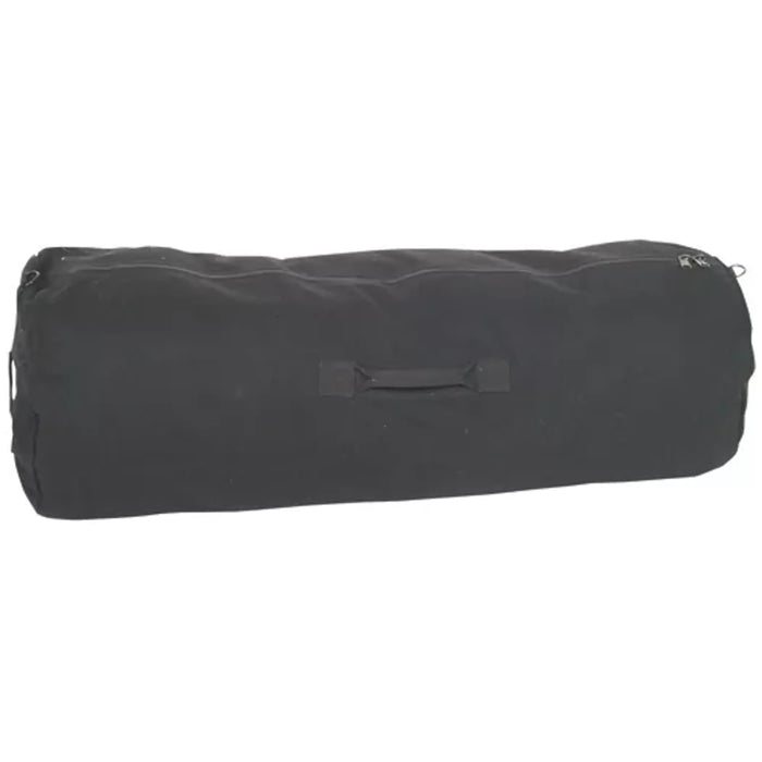 GI Style 21 X 36 Zippered Duffle Bag - Black