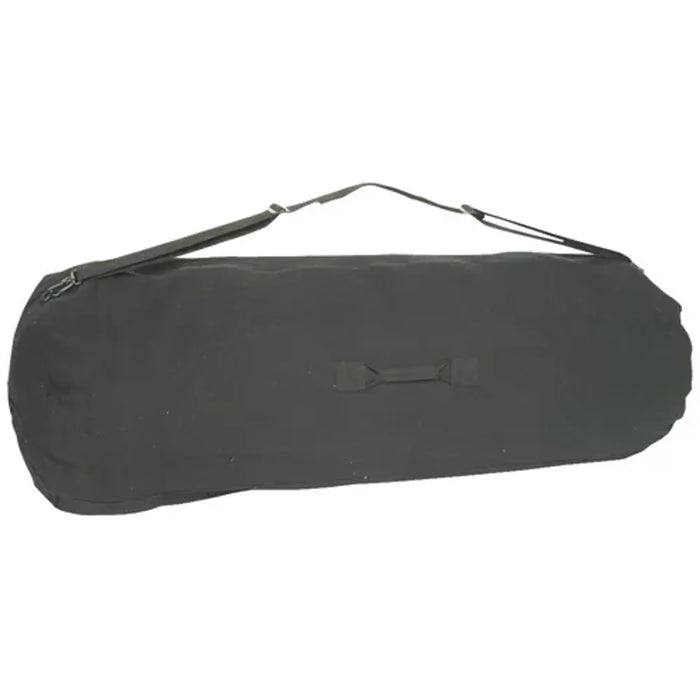 GI Style 21 X 36 Zippered Duffle Bag - Black