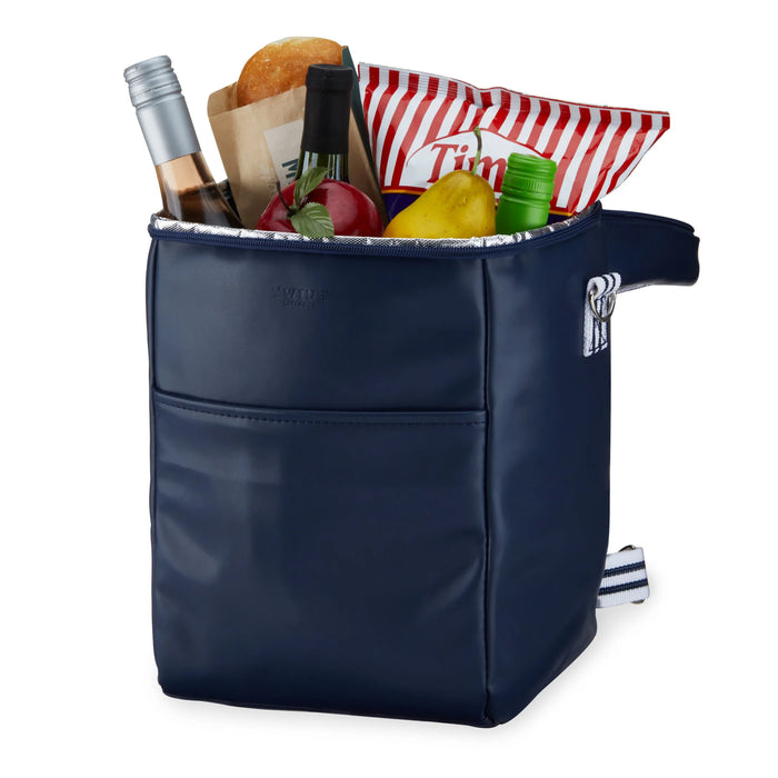 Cooler Backpack in Navy by Twine Living