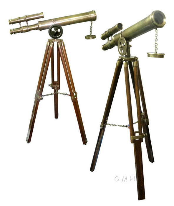 Fully Functional Harbor Telescope Replica with Stand- 18 Inch