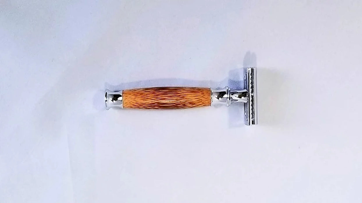 Double-Edge Bamboo Safety Razor