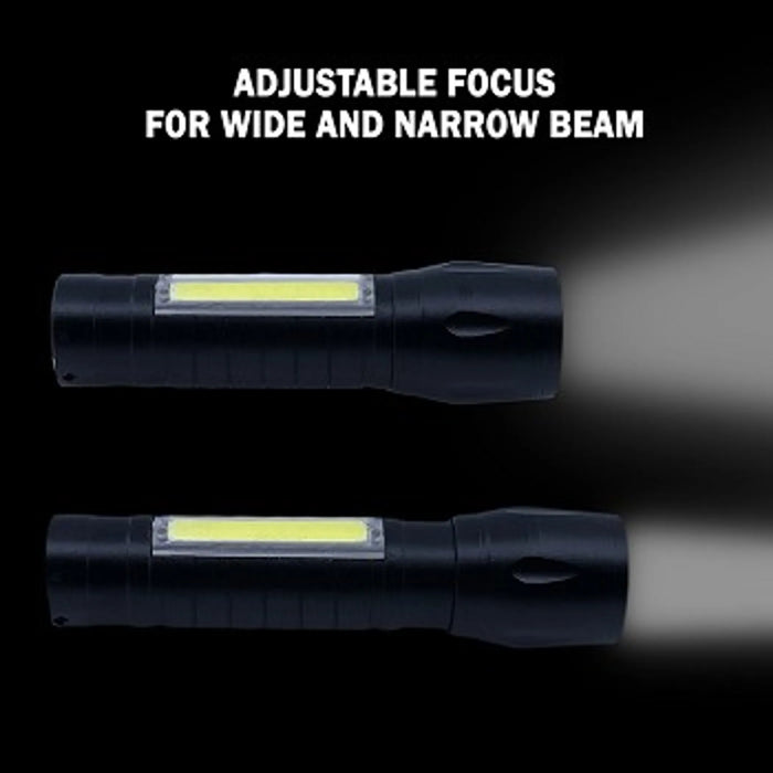 Micro Stinger Rechargeable LED Flashlight & COB LED Work Light